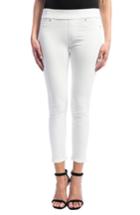 Women's Liverpool Jeans Company Sienna Pull-on Stretch Skinny Ankle Jeans - White