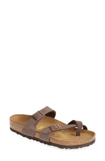 Women's Birkenstock Mayari Birko-flor Sandal -8.5us / 39eu D - Brown