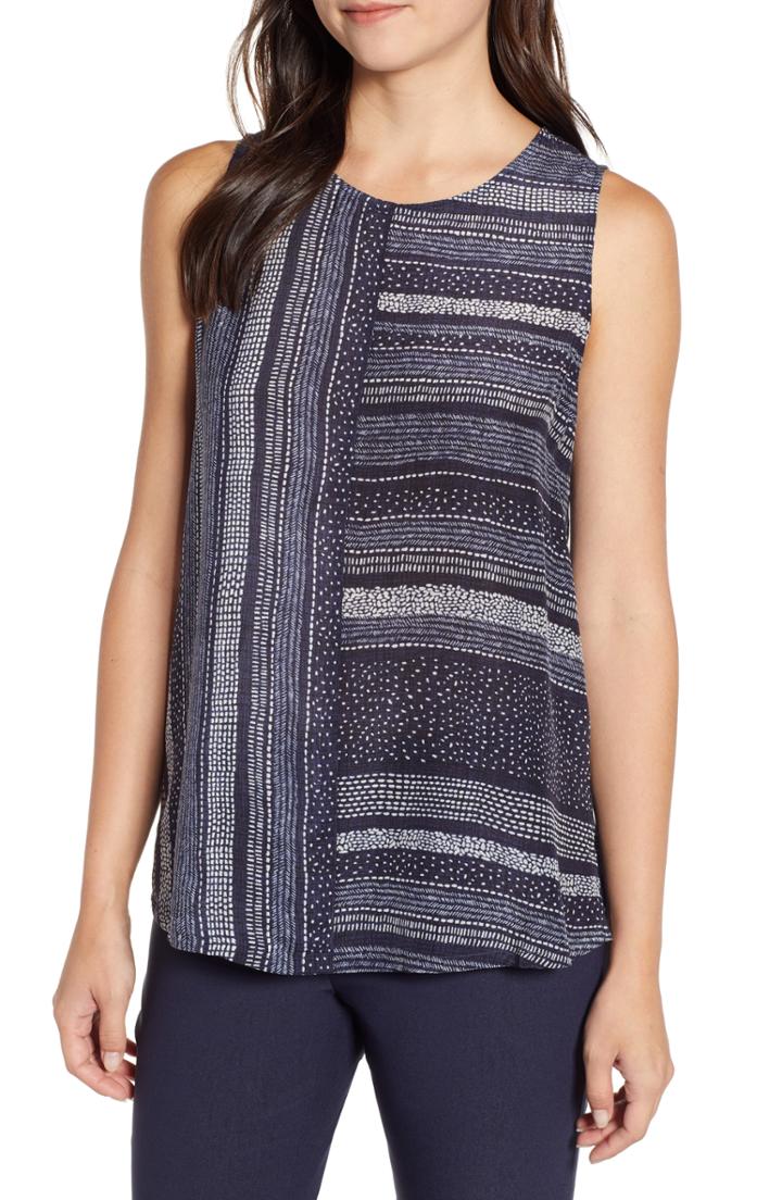 Women's Nic+zoe Dotted Line Tank