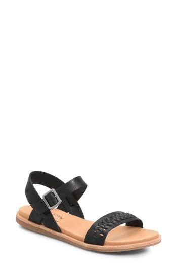 Women's Kork-ease Yucca Braid Sandal M - Black