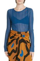 Women's Christian Wijnants Kiril Ottoman Stitch Top - Blue