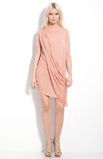 JNBY Draped Sash T-Shirt Dress