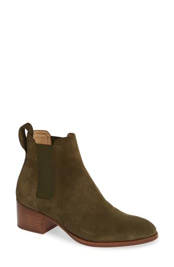 Women's Rag & Bone 'walker' Bootie Us / 36eu - Green