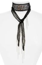 Women's Chan Luu Embellished Scarf Necklace