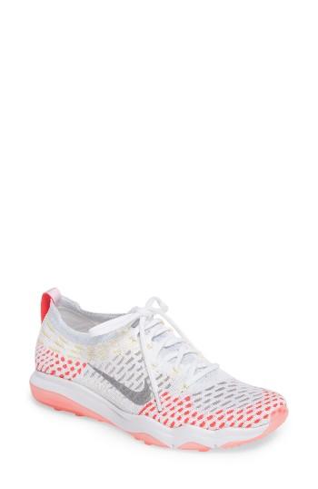 Women's Nike Air Zoom Fearless Flyknit Training Shoe M - Pink