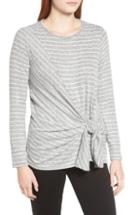 Women's Madewell Ruffle Stitch Play Pullover Sweater - Brown