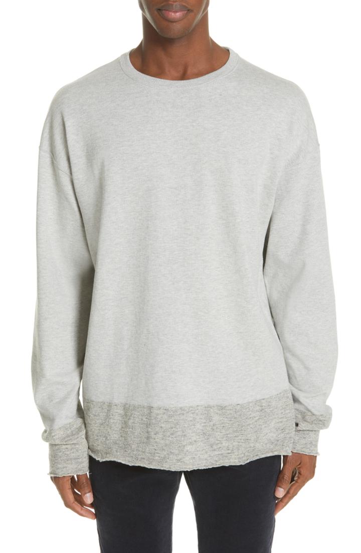 Men's Remi Relief Cotton & Wool Sweatshirt