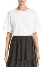 Women's Rejina Pyo Asymmetrical Side Pleat Tee - Ivory