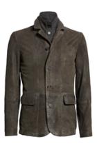 Men's Allsaints Survey Leather Blazer