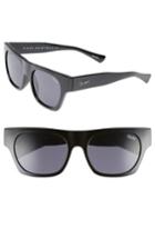 Women's Quay Australia Something Extra 53mm Square Sunglasses - Black/ Smoke