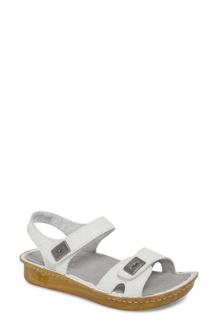 Women's Alegria Vienna Sandal -5.5us / 35eu - White