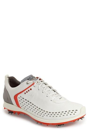 Men's Ecco 'biom' Hydromax Waterproof Golf Shoe -5.5us / 39eu - White