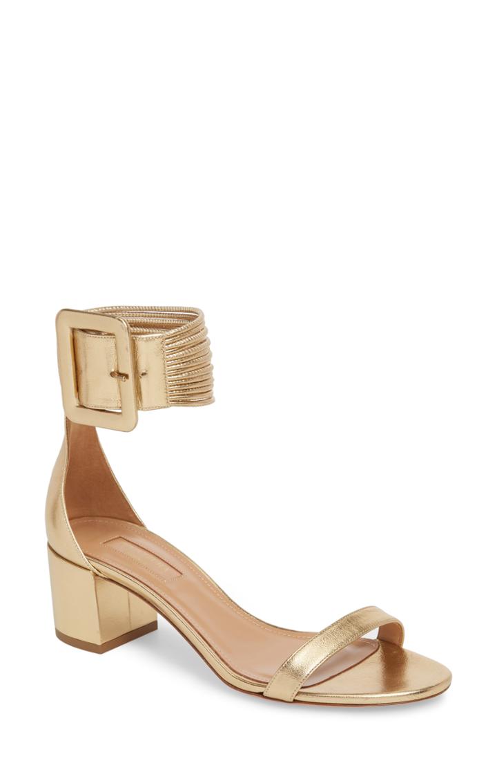 Women's Aquazzura Casablanca Ankle Cuff Sandal