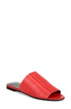 Women's Via Spiga Harlotte Slide Sandal M - Red