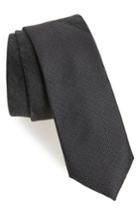 Men's Calibrate Half & Half Panel Tie, Size - Black