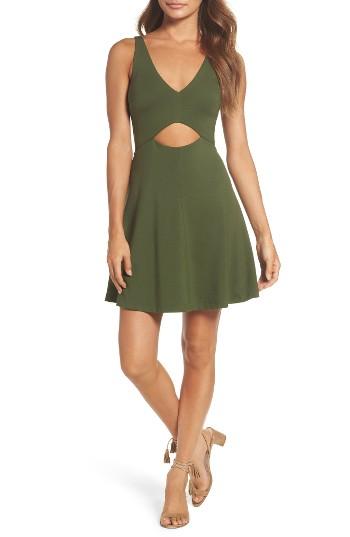 Women's Ali & Jay Alfresco @ Geoffrey's Cutout Minidress - Green