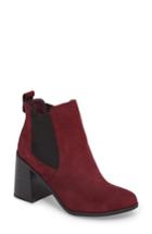 Women's Bp. Quinn Flared Heel Chelsea Bootie M - Burgundy