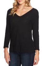 Women's Vince Camuto Layered Look Top - Black