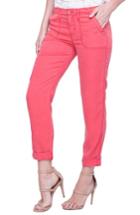 Women's Liverpool Jeans Company Cargo Rolled Cuff Pants - Blue