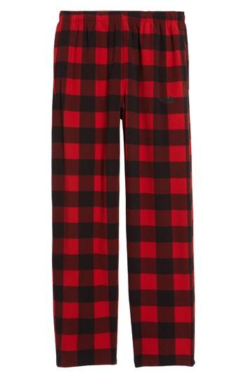 Men's The North Face Glacier Fleece Pants - Red