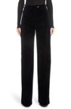 Women's Acne Studios Wide Leg Velvet Pants Us / 34 Eu - Blue