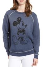 Women's Junk Food Mickey Mouse Sweatshirt - Blue