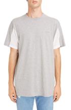 Men's Givenchy Mesh Jersey Crewneck T-shirt - Grey