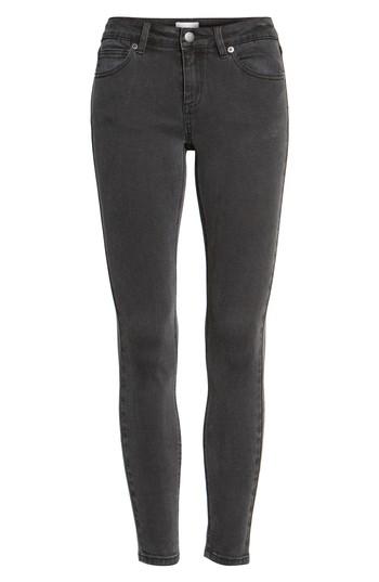 Women's Rvca Hi Roader High Waist Skinny Jeans - Black