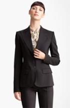 Women's Dolce & Gabbana Two Button Stretch Wool Jacket