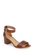 Women's Michael Michael Kors Lena Block Heel Sandal M - Brown