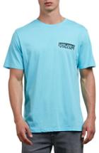 Men's Volcom Fracture T-shirt - Blue