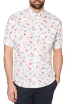Men's Original Penguin Slushie Print Shirt - White
