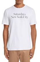 Men's Saturdays Nyc Miller Graphic T-shirt - White