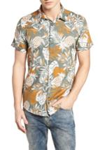 Men's Scotch & Soda Floral Print Woven Shirt - White