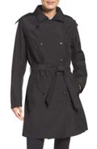 Women's Helly Hansen Wellington Waterproof Trench Coat - Black