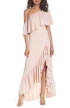 Women's Show Me Your Mumu Tango Ruffle Gown, Size - Pink