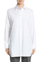 Women's Max Mara Visivo Cotton Poplin Shirt - White
