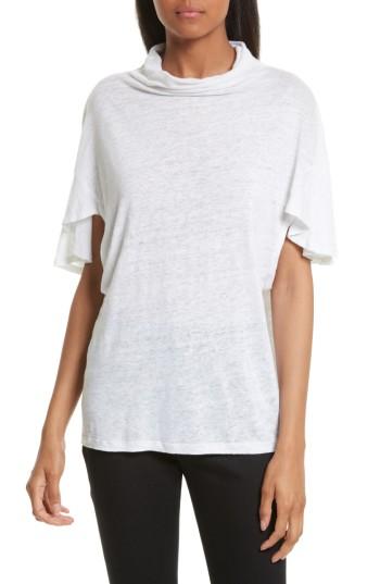 Women's Iro Ermont Linen Tee - White
