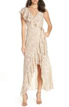 Women's Ali & Jay I've Got Moves Lace Maxi Wrap Dress - Beige
