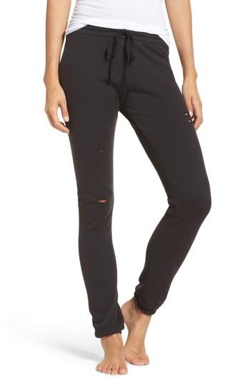 Women's Michael Lauren Campbell Destroyed Lounge Jogger Pants