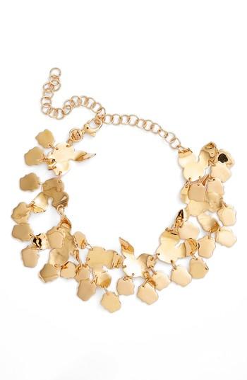 Women's Lele Sadoughi Golden Lily Necklace