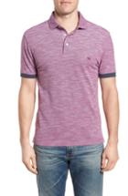 Men's Rodd & Gunn Hampstead Contrast Trim Pique Polo - Red