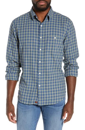 Men's The Normal Brand Stephen Regular Fit Check Flannel Shirt - Grey