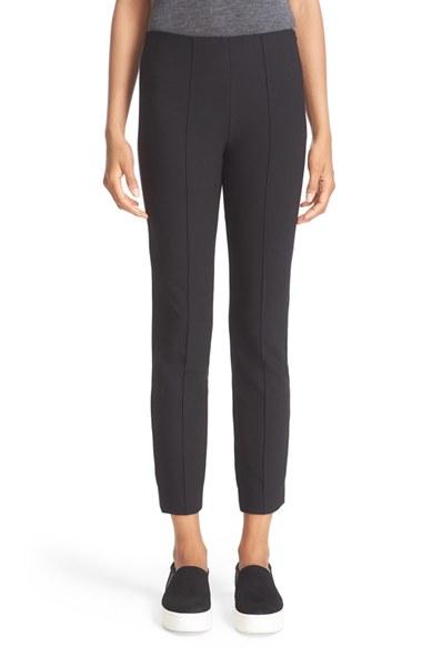 Women's Vince Stitch Seam Front Leggings - Black