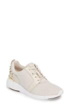 Women's Michael Michael Kors Astor Studded Mesh Sneaker M - White
