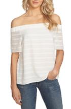 Women's 1.state Off The Shoulder Top, Size - Ivory