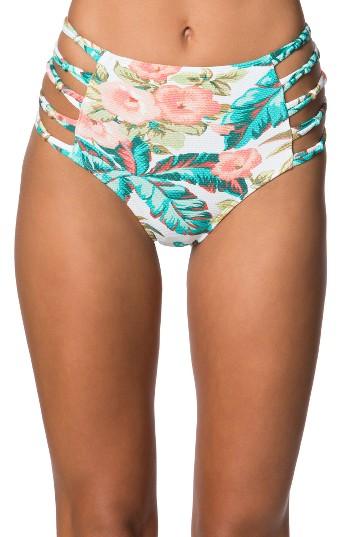 Women's O'neill X Natalie Off Duty Viva Bikini Bottoms - Green