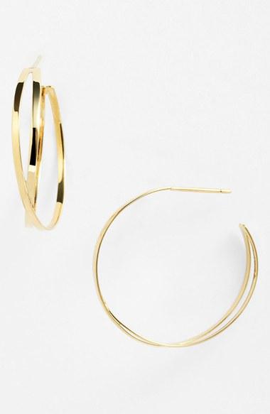 Women's Lana Jewelry 'white Night' Hoop Earrings