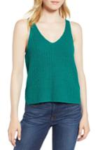 Women's Kenneth Cole New York Sweater Tank - Green