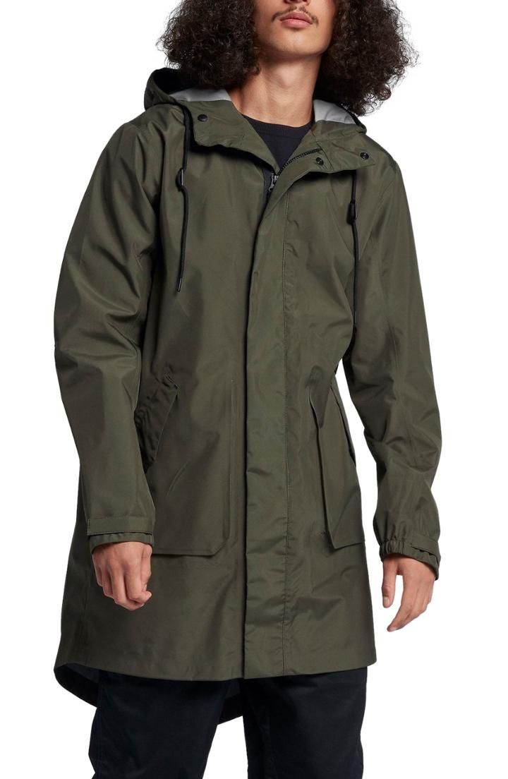 Men's Nike Nikelab Men's Parka - Green
